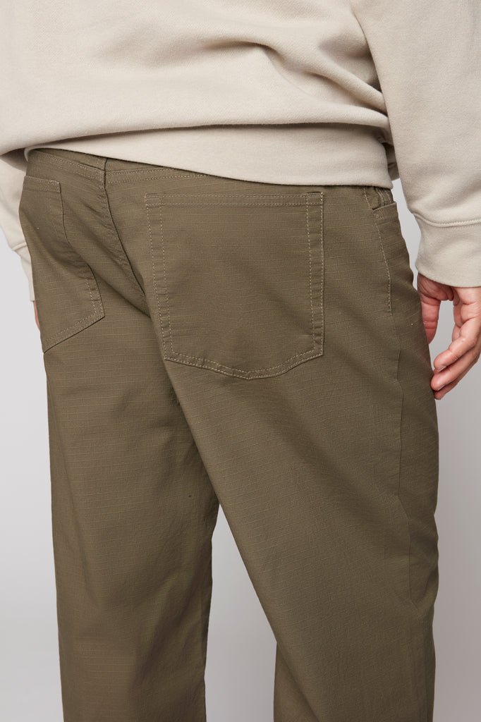 BOYCHIK - 5 Pocket Loose Fit Pant - Olive Ripstop VISION STREET WEAR