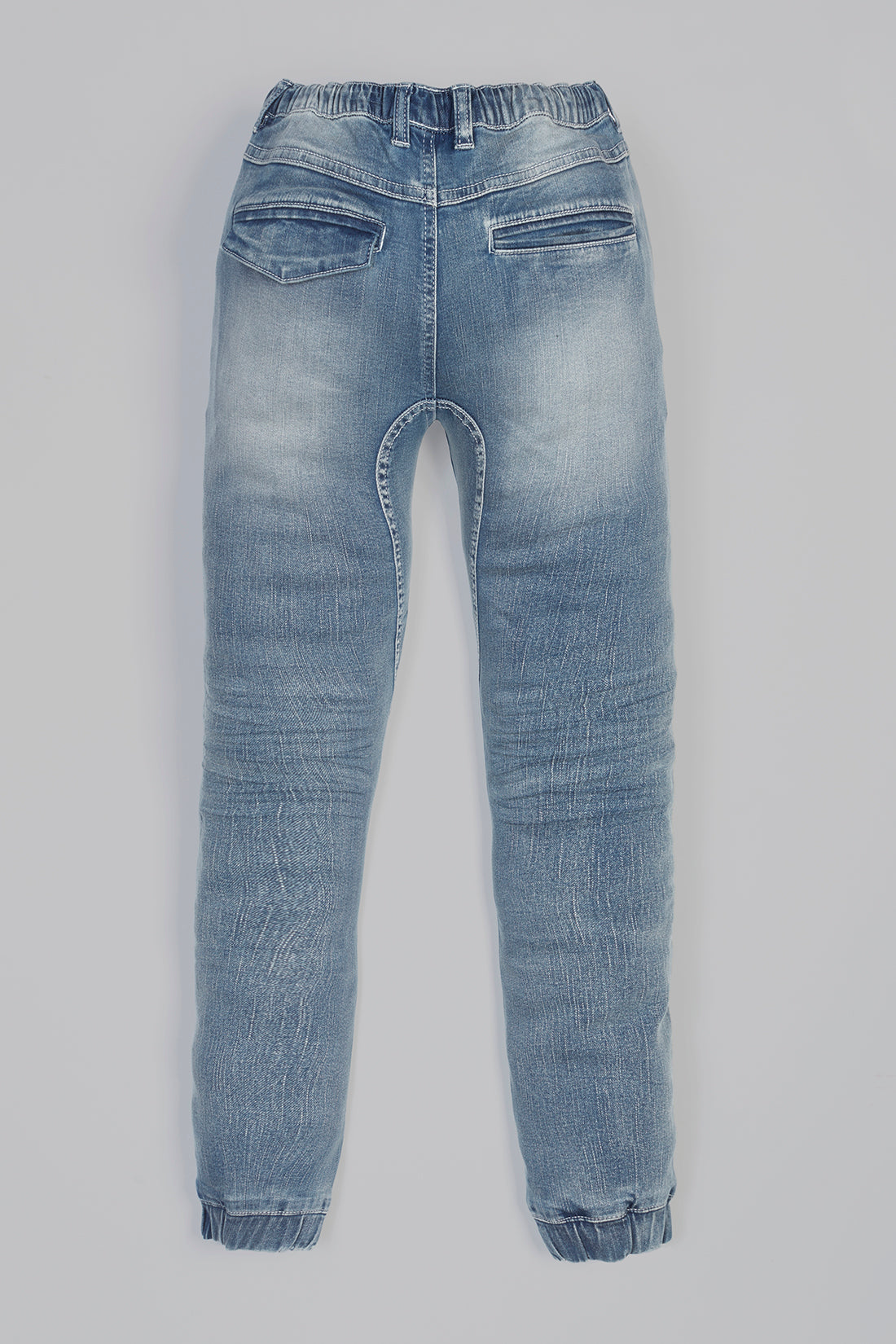 KIDS HENDRIX - 5 Pocket Flex Denim Moto Stitch Jogger - Vintage